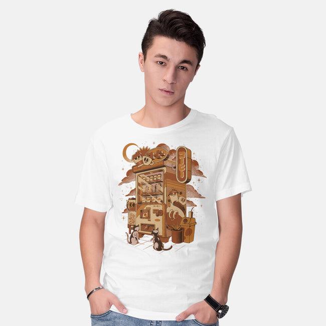 Coffee Vending Machine-Mens-Basic-Tee-ilustrata
