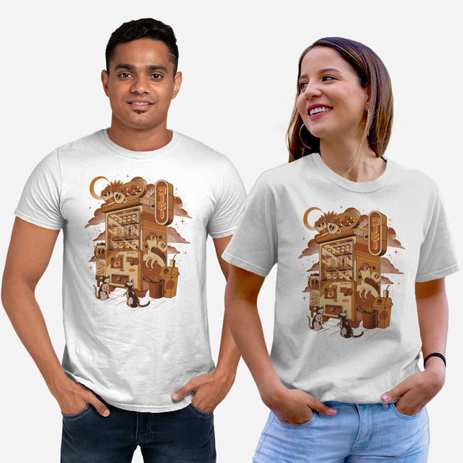 Coffee Vending Machine-Unisex-Basic-Tee-ilustrata
