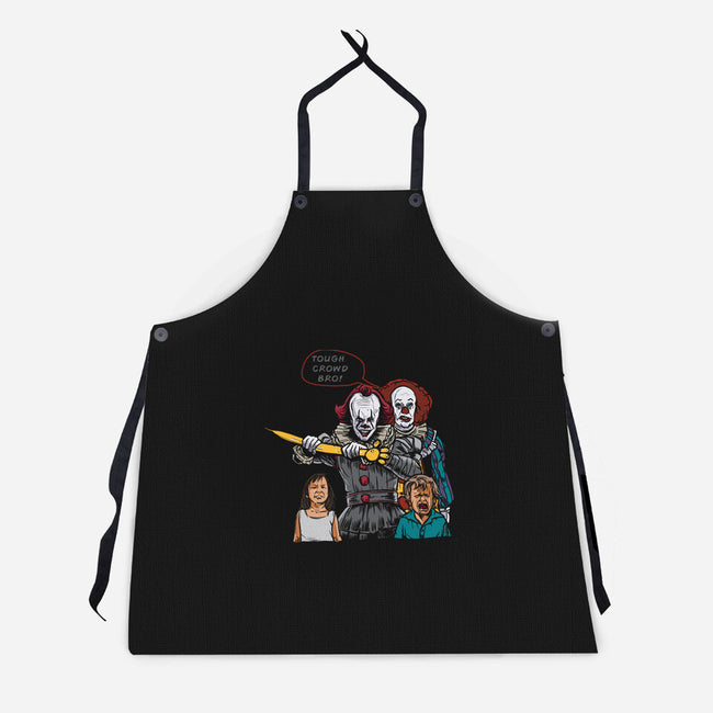 Tough Crowd-Unisex-Kitchen-Apron-AndreusD