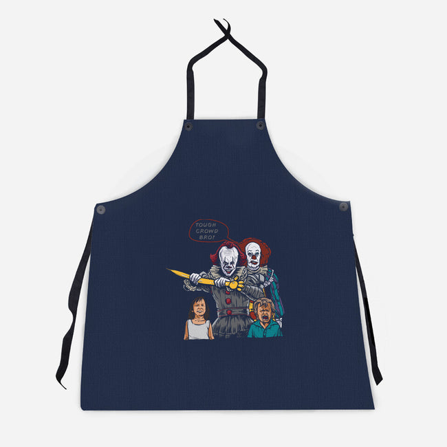 Tough Crowd-Unisex-Kitchen-Apron-AndreusD