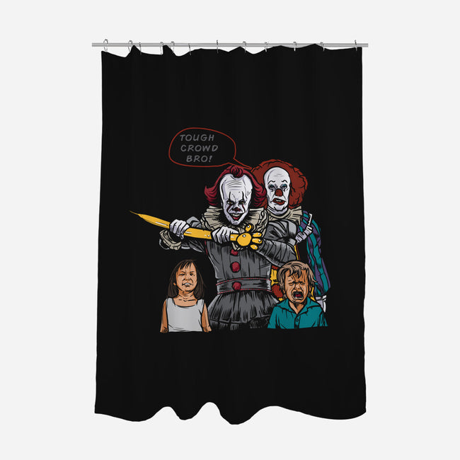 Tough Crowd-None-Polyester-Shower Curtain-AndreusD