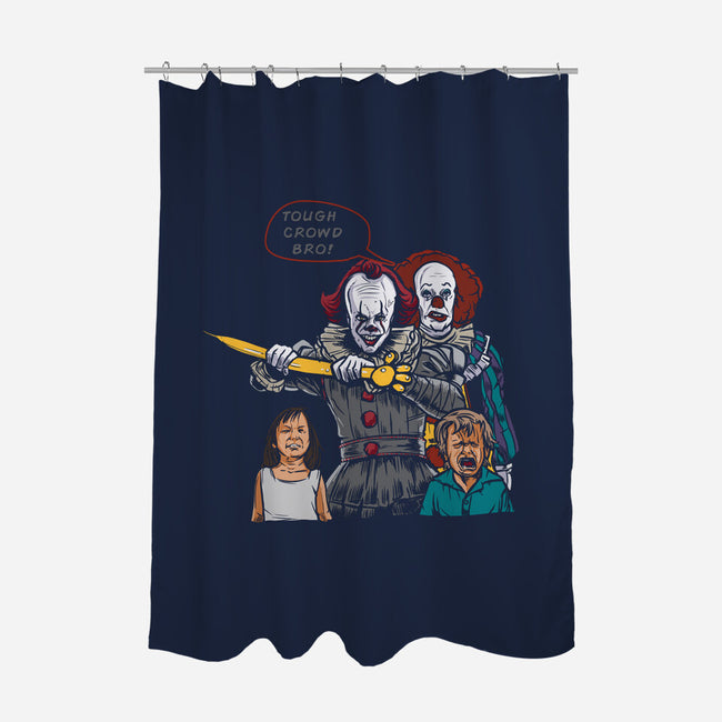 Tough Crowd-None-Polyester-Shower Curtain-AndreusD