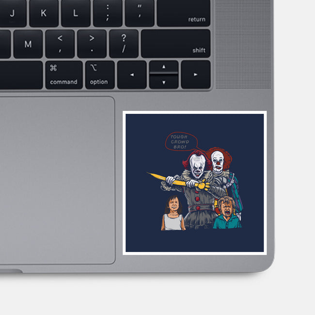 Tough Crowd-None-Glossy-Sticker-AndreusD