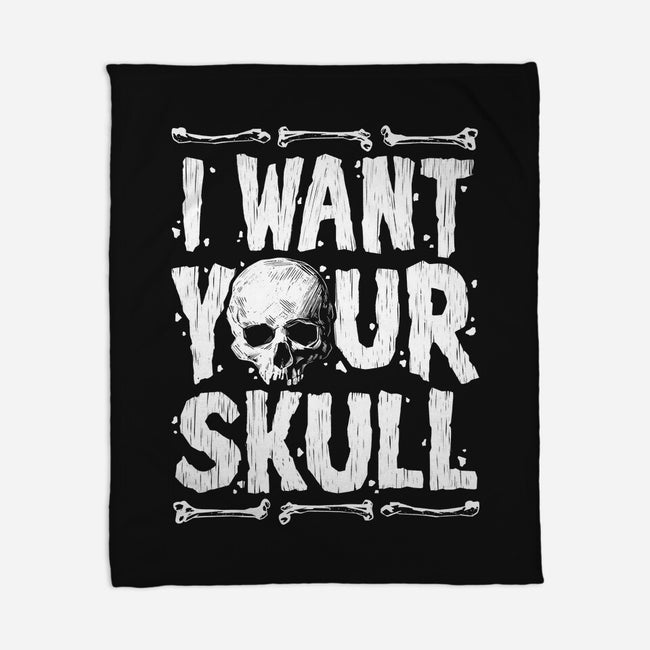 Skull Harvester-None-Fleece-Blanket-Getsousa!