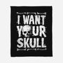 Skull Harvester-None-Fleece-Blanket-Getsousa!