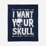 Skull Harvester-None-Fleece-Blanket-Getsousa!