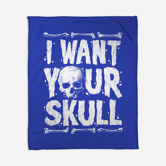 Skull Harvester-None-Fleece-Blanket-Getsousa!