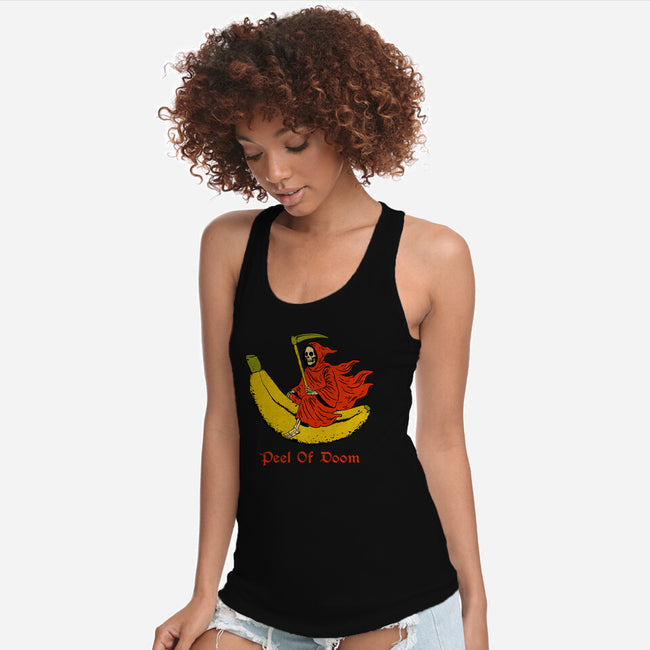 Peel Of Doom-Womens-Racerback-Tank-Oiyo