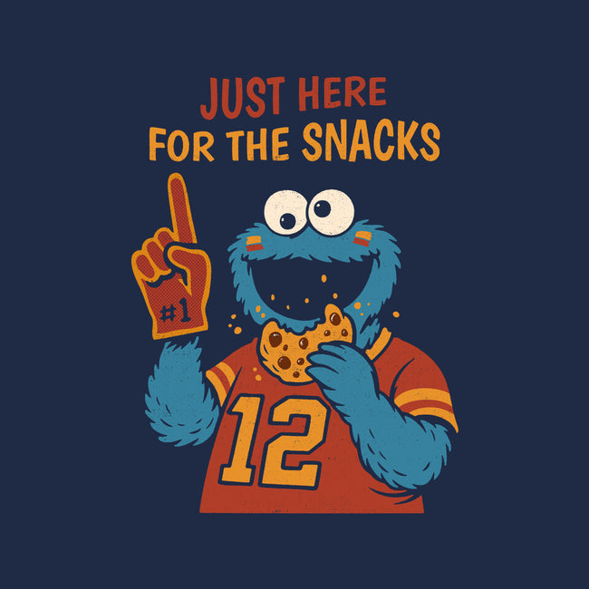 I'm Just Here For The Snacks-Unisex-Basic-Tank-Marinho