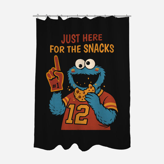 I'm Just Here For The Snacks-None-Polyester-Shower Curtain-Marinho