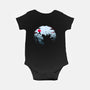 Monster King-Baby-Basic-Onesie-rocketman_art