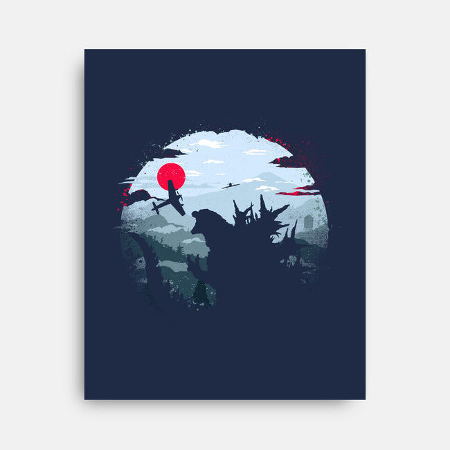 Monster King-None-Stretched-Canvas-rocketman_art