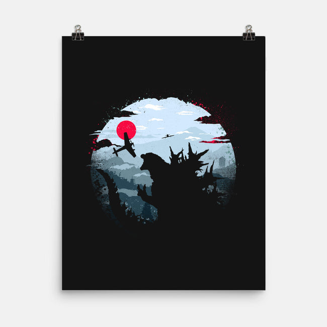 Monster King-None-Matte-Poster-rocketman_art