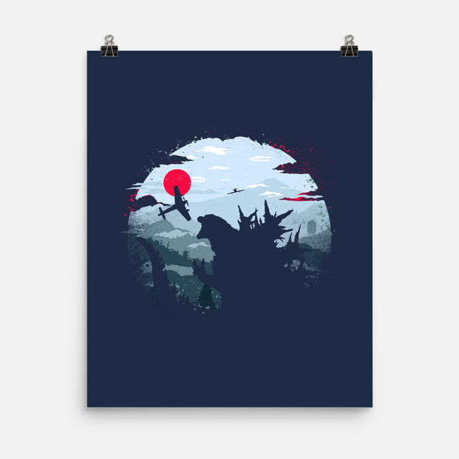 Monster King-None-Matte-Poster-rocketman_art