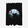 Monster King-None-Polyester-Shower Curtain-rocketman_art