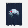 Monster King-None-Polyester-Shower Curtain-rocketman_art