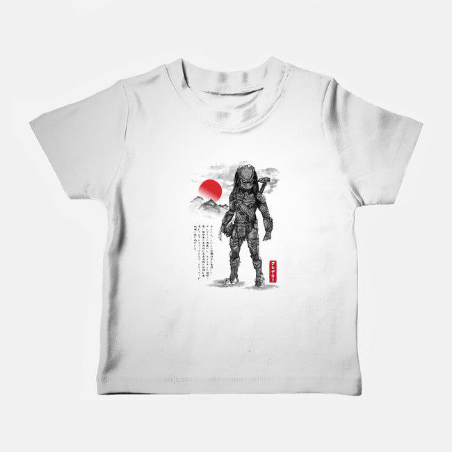 Wolf Predator Sumi-e-Baby-Basic-Tee-DrMonekers