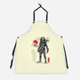 Wolf Predator Sumi-e-Unisex-Kitchen-Apron-DrMonekers