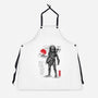 Wolf Predator Sumi-e-Unisex-Kitchen-Apron-DrMonekers