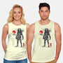 Wolf Predator Sumi-e-Unisex-Basic-Tank-DrMonekers