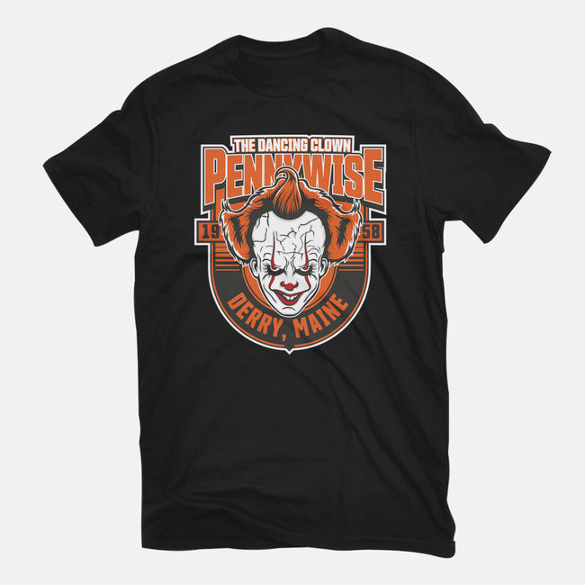 The Dancing Clown Penny-Unisex-Basic-Tee-CarloJ1956