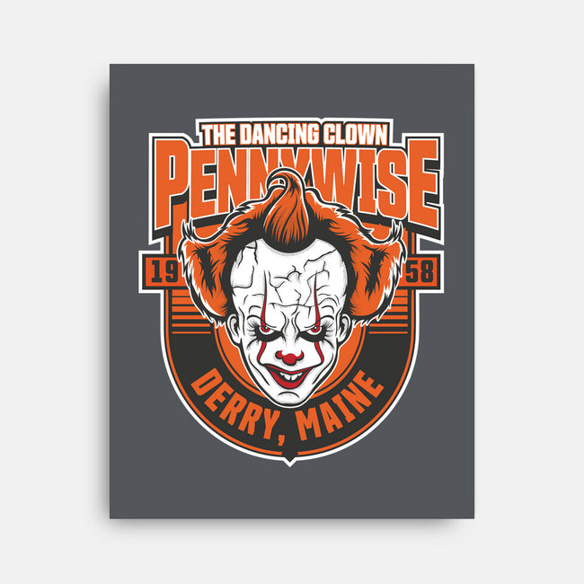 The Dancing Clown Penny-None-Stretched-Canvas-CarloJ1956