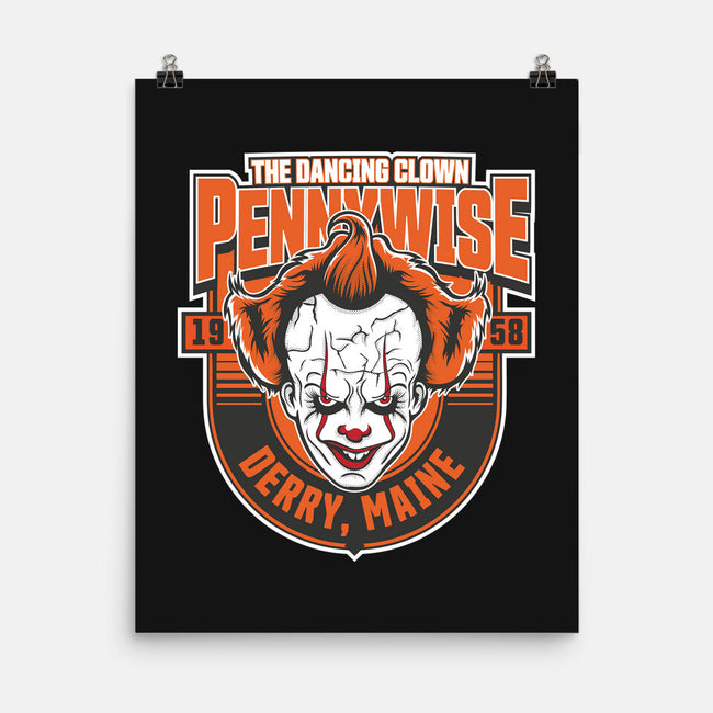 The Dancing Clown Penny-None-Matte-Poster-CarloJ1956