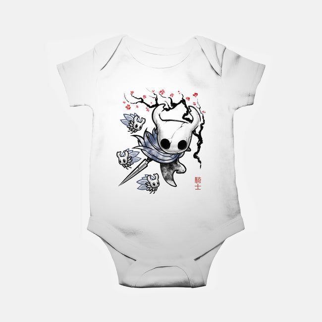 Little Ghost Sumi-E-Baby-Basic-Onesie-Astrobot Invention