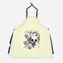 Little Ghost Sumi-E-Unisex-Kitchen-Apron-Astrobot Invention