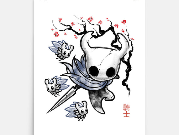 Little Ghost Sumi-E