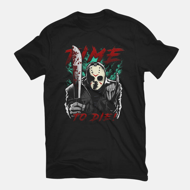 Time To Die-Mens-Basic-Tee-Diego Oliver