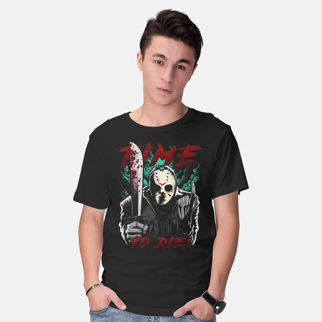Time To Die-Mens-Basic-Tee-Diego Oliver