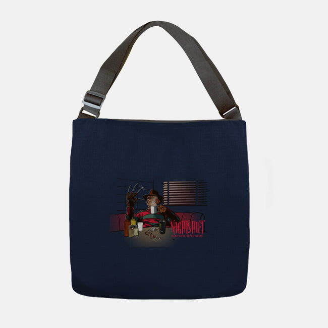 Hard Work Never Sleeps-None-Adjustable Tote-Bag-AndreusD