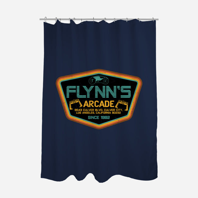 Flynn's Arcade Since 1982-None-Polyester-Shower Curtain-CarloJ1956