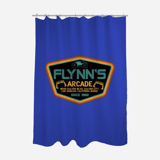 Flynn's Arcade Since 1982-None-Polyester-Shower Curtain-CarloJ1956