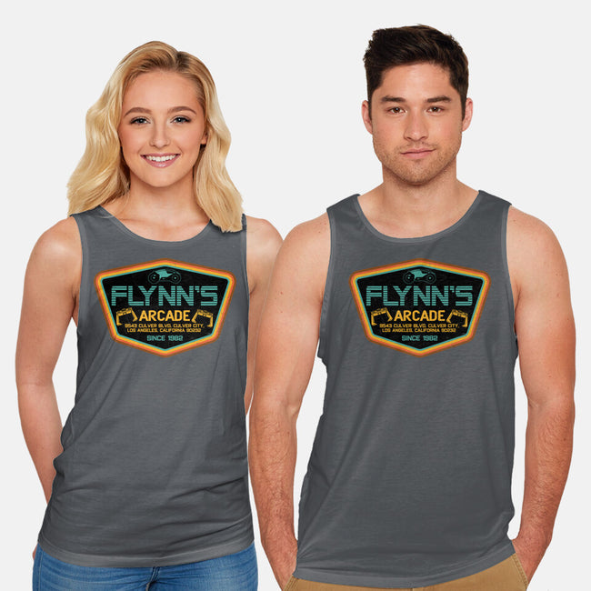 Flynn's Arcade Since 1982-Unisex-Basic-Tank-CarloJ1956