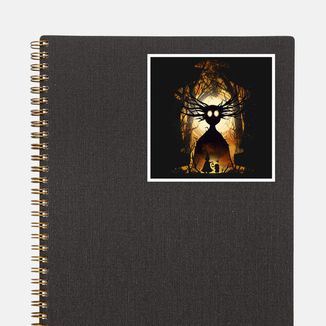 Into The Unknown Wall-None-Glossy-Sticker-dandingeroz