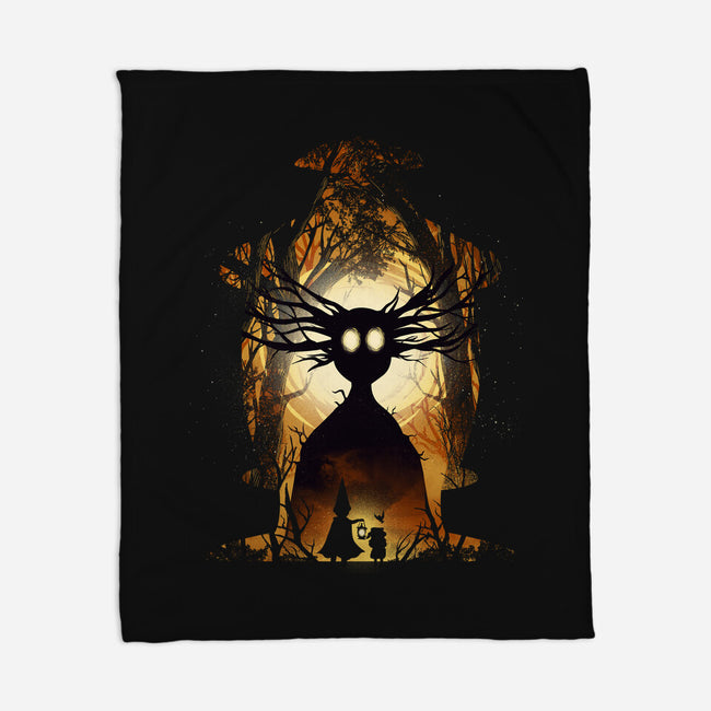 Into The Unknown Wall-None-Fleece-Blanket-dandingeroz