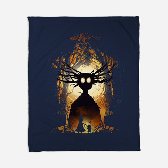 Into The Unknown Wall-None-Fleece-Blanket-dandingeroz
