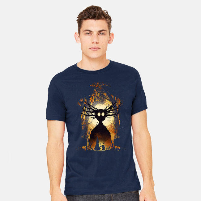 Into The Unknown Wall-Mens-Heavyweight-Tee-dandingeroz