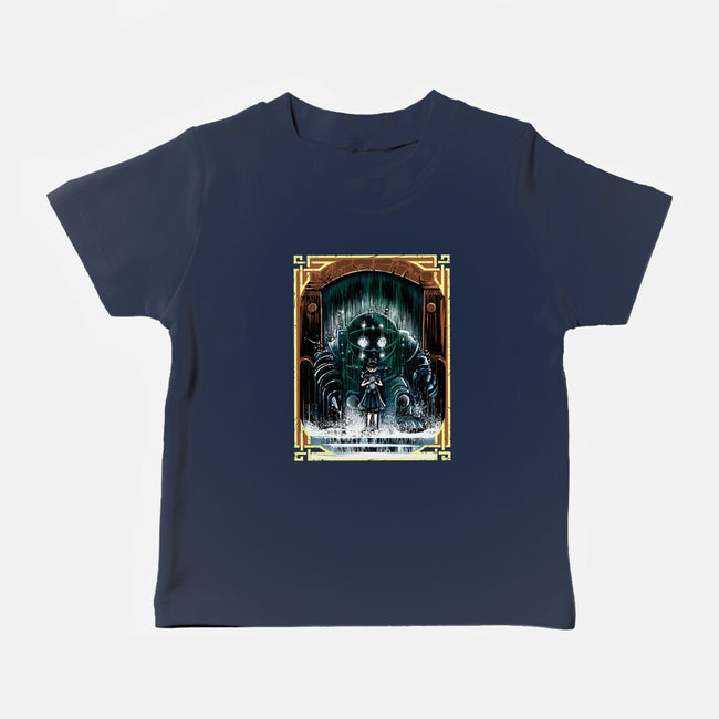 The Protector Under The Sea-Baby-Basic-Tee-zascanauta