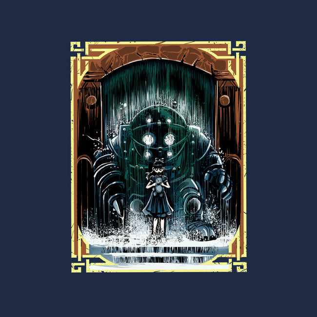 The Protector Under The Sea-Womens-Fitted-Tee-zascanauta