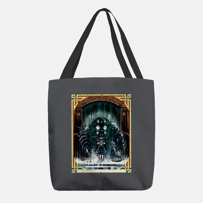 The Protector Under The Sea-None-Basic Tote-Bag-zascanauta
