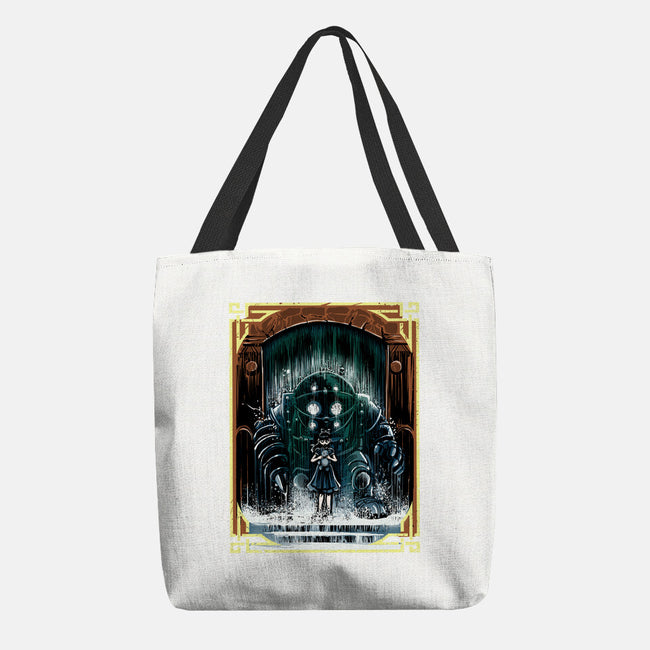 The Protector Under The Sea-None-Basic Tote-Bag-zascanauta