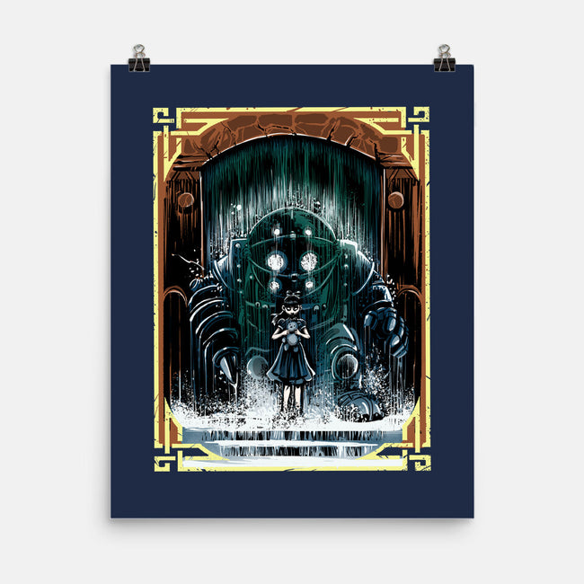 The Protector Under The Sea-None-Matte-Poster-zascanauta