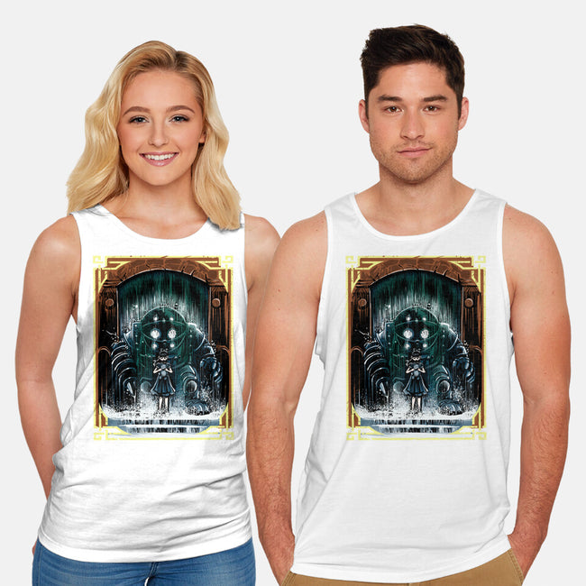 The Protector Under The Sea-Unisex-Basic-Tank-zascanauta