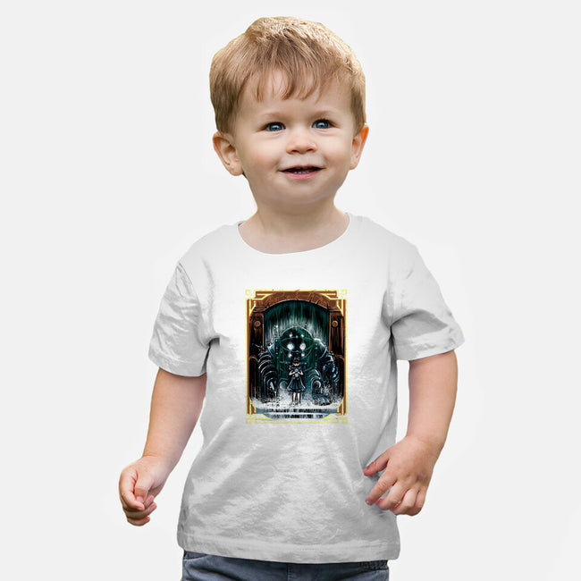 The Protector Under The Sea-Baby-Basic-Tee-zascanauta