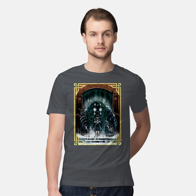 The Protector Under The Sea-Mens-Premium-Tee-zascanauta