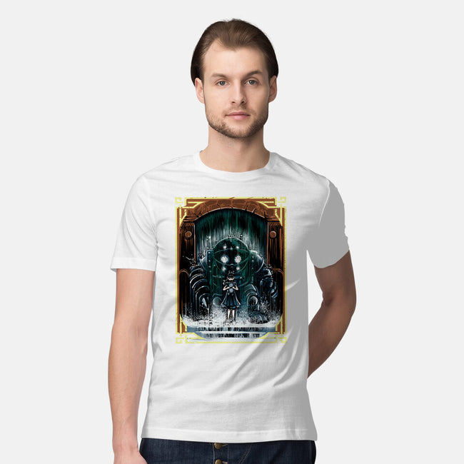 The Protector Under The Sea-Mens-Premium-Tee-zascanauta