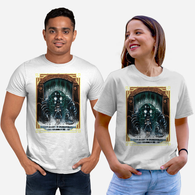 The Protector Under The Sea-Unisex-Basic-Tee-zascanauta